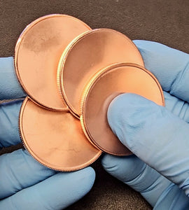 BEX Coin Minting Die Struck Copper Blanks
