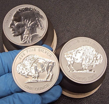 Load image into Gallery viewer, BEX Engraving Indian Buffalo Reverse Polish sample coin back