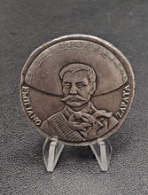 Load image into Gallery viewer, Emiliano Zapata 2 oz Hand poured silver studio rounds by BEX