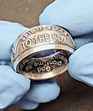 Load image into Gallery viewer, TO THE BOX BEX SOBRIETY COIN RINGS