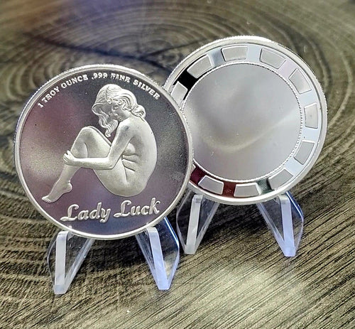 BEX Coin Mint Lady Luck Poker Card Guard
