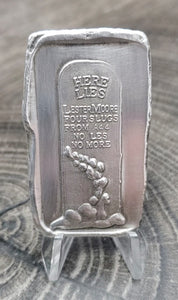 Here Lies Lester Moore Tombstone Silver Art Bar 