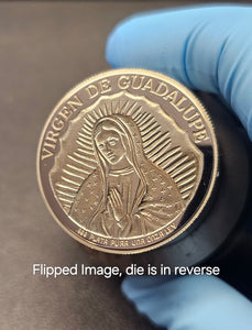Vintage GSM VirgenDeGuadalupe coining die