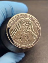 Load image into Gallery viewer, Vintage GSM Virgen De Guadalupe die-1 oz silver size