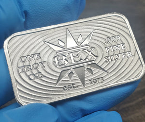 BEX Coin Mint Silver Art Bar 