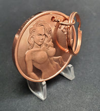 Load image into Gallery viewer, BEX Heads or Tails Copper Key Chain