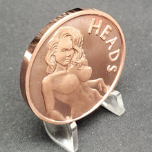 Load image into Gallery viewer, BEX Heads or Tails Copper Pocket Medallion